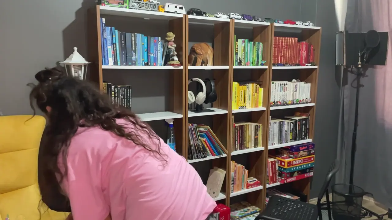 Öykü Dürüşken ifşa Kütüphane temizlik vlog HD Patreon ifşa