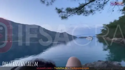 Antarism ifşa manitasıyla manzaraya karşı sikişiyorlar