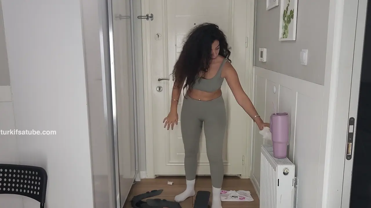 Öykü Dürüşken ifşa Portmanto temizlik vlog HD Patreon ifşa